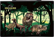 Комплект за рисуване Derform - Динозаври
