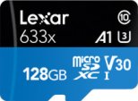 Micro SDXC   633x 128 GB Lexar High-Performance