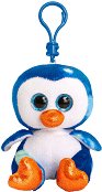Плюшен ключодържател Keel Toys - Пингвин - детски аксесоар