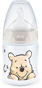 Бебешко шише за хранене с широко гърло - First Choice+: Temperature Control 150 ml - 