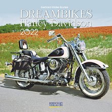 Стенен календар - Dreambikes: Harley-Davidson 2022 - 