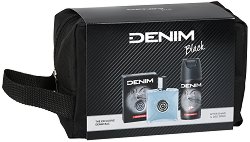 Подаръчен комплект с несесер Denim Black - продукт