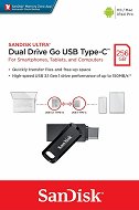 USB A / Type-C 3.2   256 GB SanDisk Dual Drive Go