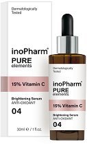 InoPharm Pure Elements 15% Vitamin C Brightening Serum - гел