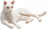 Фигурка на бяла котка Mojo - играчка