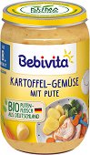 Bebivita - Био пюре от картофи, зеленчуци и пуешко месо - 