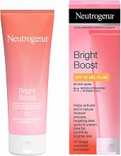 Neutrogena Bright Boost Gel Fluid SPF 30 - сапун