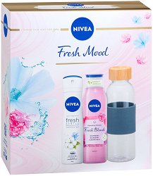 Подаръчен комплект Nivea Fresh Mood - червило