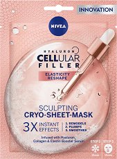 Nivea Cellular Filler + Elasticity Reshape Cryo Sheet Mask - продукт
