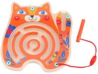 Магнитен лабиринт - Коте - играчка