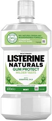 Listerine Naturals Gum Protect Mouthwash - душ гел