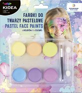 Пастелни бои за лице Kidea