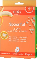 Victoria Beauty Spoonful 3-Day Magic Sheet Mask Set - крем