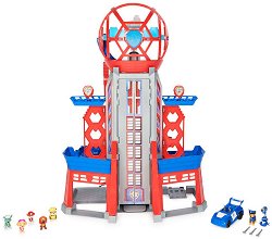 Писта с асансьор Spin Master City Tower - играчка