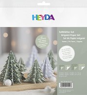 Хартии за оригами Heyda - Елхички