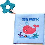 Мека книжка с дъвкалка - Sea World - играчка