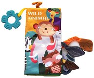 Мека книжка с дъвкалка - Wild Animals - играчка