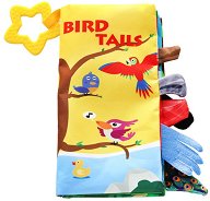 Мека книжка с дъвкалка - Bird Tails - играчка