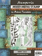 Гумени печати Stamperia - Бамбук