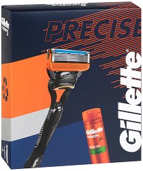 Подаръчен комплект за мъже Gillette Fusion - парфюм