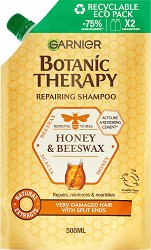 Garnier Botanic Therapy Honey & Beeswax Reapiring Shampoo - крем