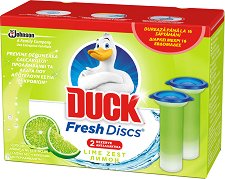Пълнители с гел дискове за тоалетна Duck Fresh Discs - 