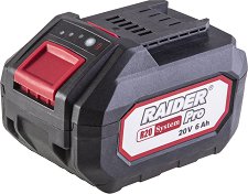 Акумулаторна батерия Raider RDP-R20 - 20 V / 6 Ah - 