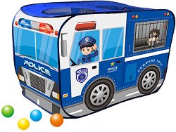 Детска палатка - Полицейска кола - 