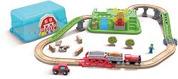 Железопътна линия в кутия - Ферма - играчка