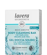 Lavera Basis Sensitiv Body Cleansing Bar 2 in 1 - червило