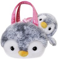 Пингвинче в чантичка - играчка