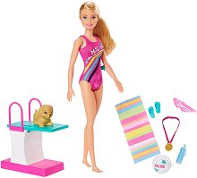 Кукла Барби плувкиня - Mattel  - кукла