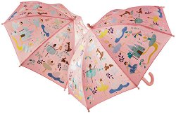 Детски чадър с променящ се цвят - Приказка - чадър