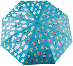 Сгъваем чадър с променящ се цвят - Тукан - 