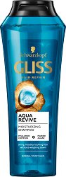 Gliss Aqua Revive Moisturizing Shampoo - четка