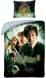 Детски двулицев спален комплект от 2 части - Хари Потър: Трио - 