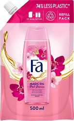 Fa Magic Oil Pink Jasmine Scent Shower Gel - маска