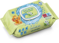 Бебешки мокри кърпички Bebelan - сапун