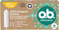 o.b. 100% Organic Normal Tampons - 