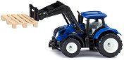Метален трактор с пале New Holland - Siku - играчка
