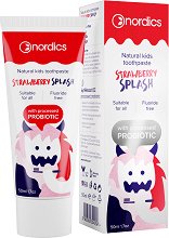 Nordics Kids Toothpaste Strawberry Splash - лак