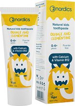 Nordics Kids Toothpaste Orange and Clementine - паста за зъби
