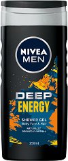 Nivea Men Deep Energy Shower Gel Limited Edition - пяна