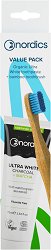 Nordics Adult Bundle Ultra White + Bamboo Toothbrush - 