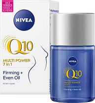 Nivea Q10 Multi Power 7 in 1 Firming + Even Body Oil - мляко за тяло