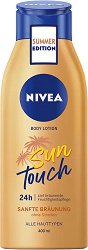 Nivea Sun Touch Bronze Body Lotion - душ гел