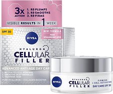Nivea Cellular Filler Firming + Cell Activating Anti-Age Day Care - SPF 30 - спирала