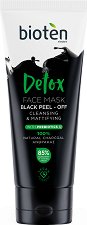 Bioten Detox Black Peel-off Face Mask - мокри кърпички