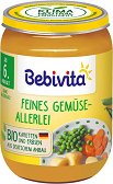 Био пюре от зеленчуци Bebivita - биберон