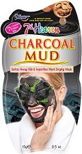 7th Heaven Charcoal Mud Face Mask - паста за зъби